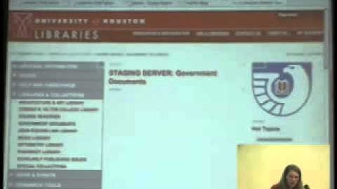 Code4Lib 2008 Lightning Talk: Library Content Management System -- Karen Coombs