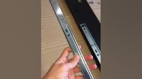 LANGRIA Modern Computer Desk Console Table with 2 Drawers