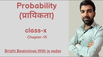 probability Class 10th probability made easy: Mind map series in 30 minutes