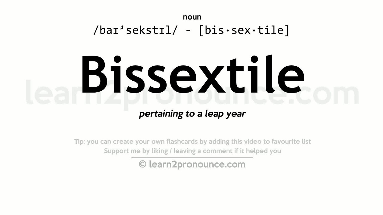 bissextile definition