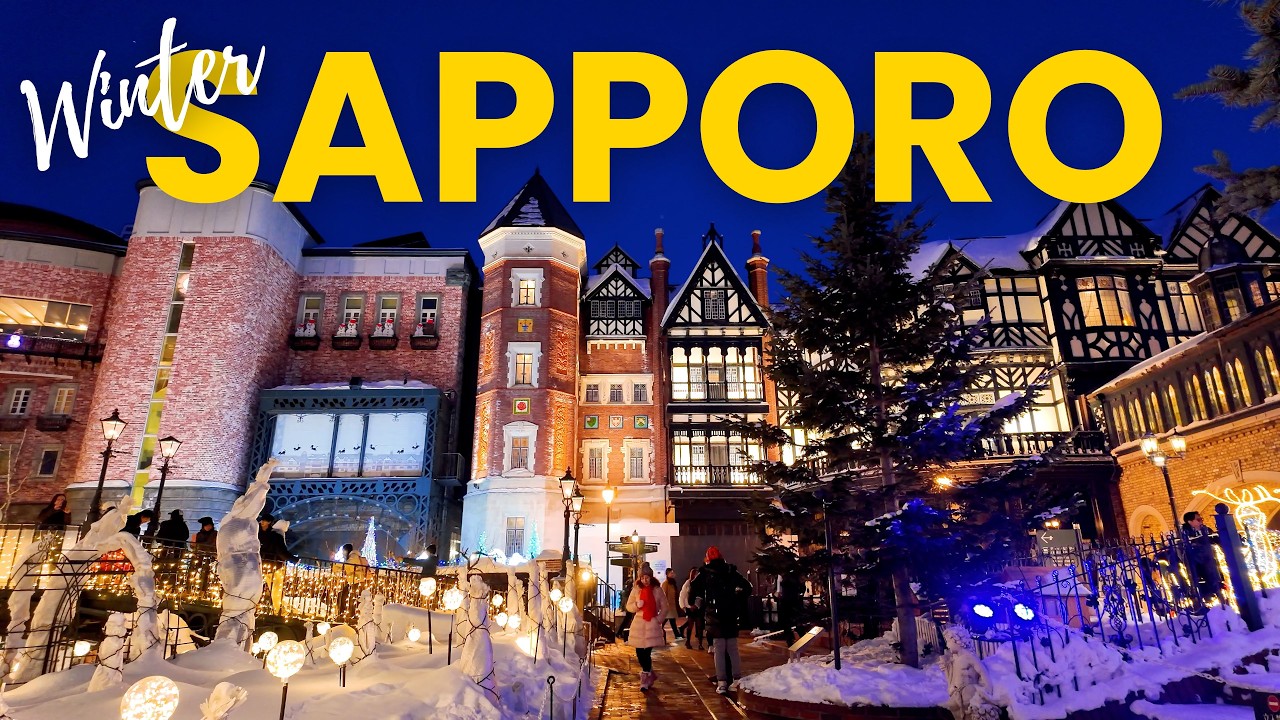 Inside Sapporo’s SWEETEST Park 🍫 Shiroi Koibito Park Walkthrough