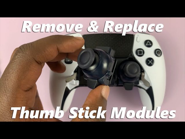 Dualsense EDGE Thumb Stick Module Disassembly - Will it Stick