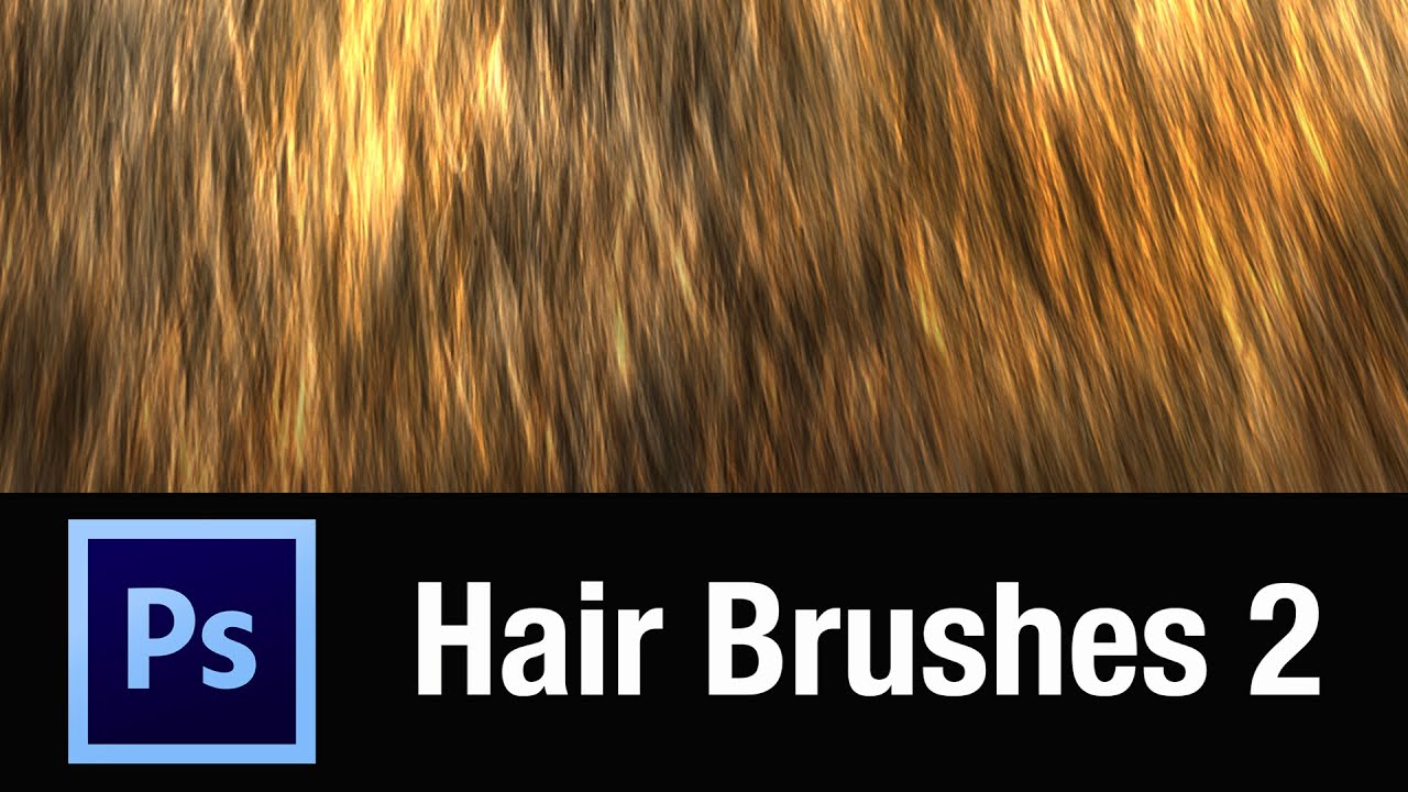  Photoshop  Custom Hair  Brush  Demo Volume 2 YouTube