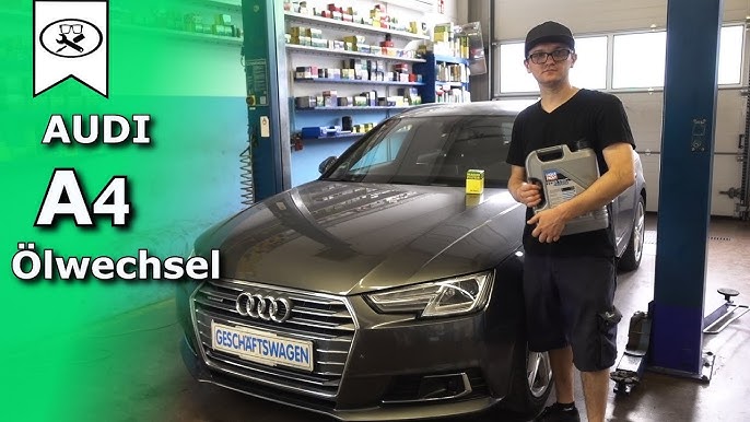 Motoröl und Ölfilter selber wechseln: Audi A4 B6 Avant - Austauschanleitung