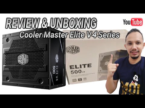 PSU Cooler Master Elite V4 | Review u0026 Unboxing | Malaysia