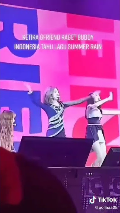 Para member GFriend kaget Karena Buddy Indonesia Bisa nyanyiin lagu mereka #yeojachingu #gfriend