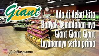 Lagu Giant Supermarket with Lyric