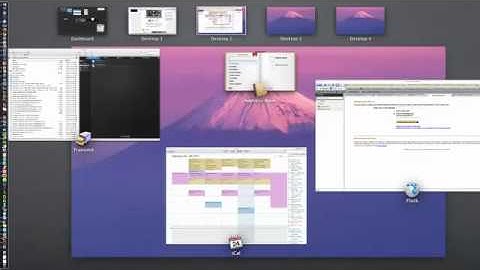 Mission Control   LaunchPad In OS X Lion