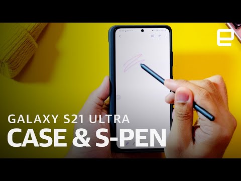 Samsung Galaxy S21 Ultra Silicone Case with S-Pen review