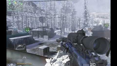 Cod mw2 amazing no scope kill