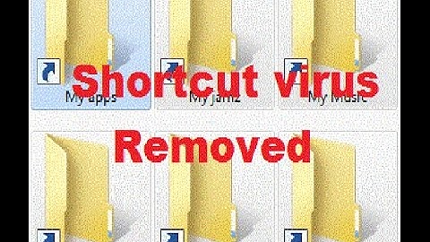 How To Delete Shortcut Viruses From Computer -របៀបលុប ឬបំបាត់ចោលShortcutវីរុសពីកុំព្យូទ័រ