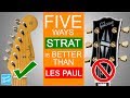 5 Reasons Fender Stratocasters Are Better Than Gibson Les Pauls