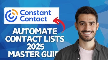 NEW! How to Automate Contact Lists in Constant Contact Easily in 2025!