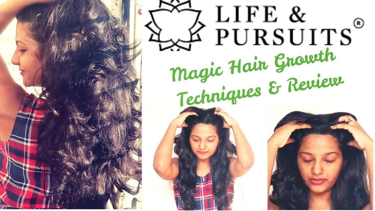 Magic Hair Growth Techniques with Life & Pursuit Hair Oil Review