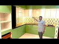 Acrylic kitchen interior design idea with price||