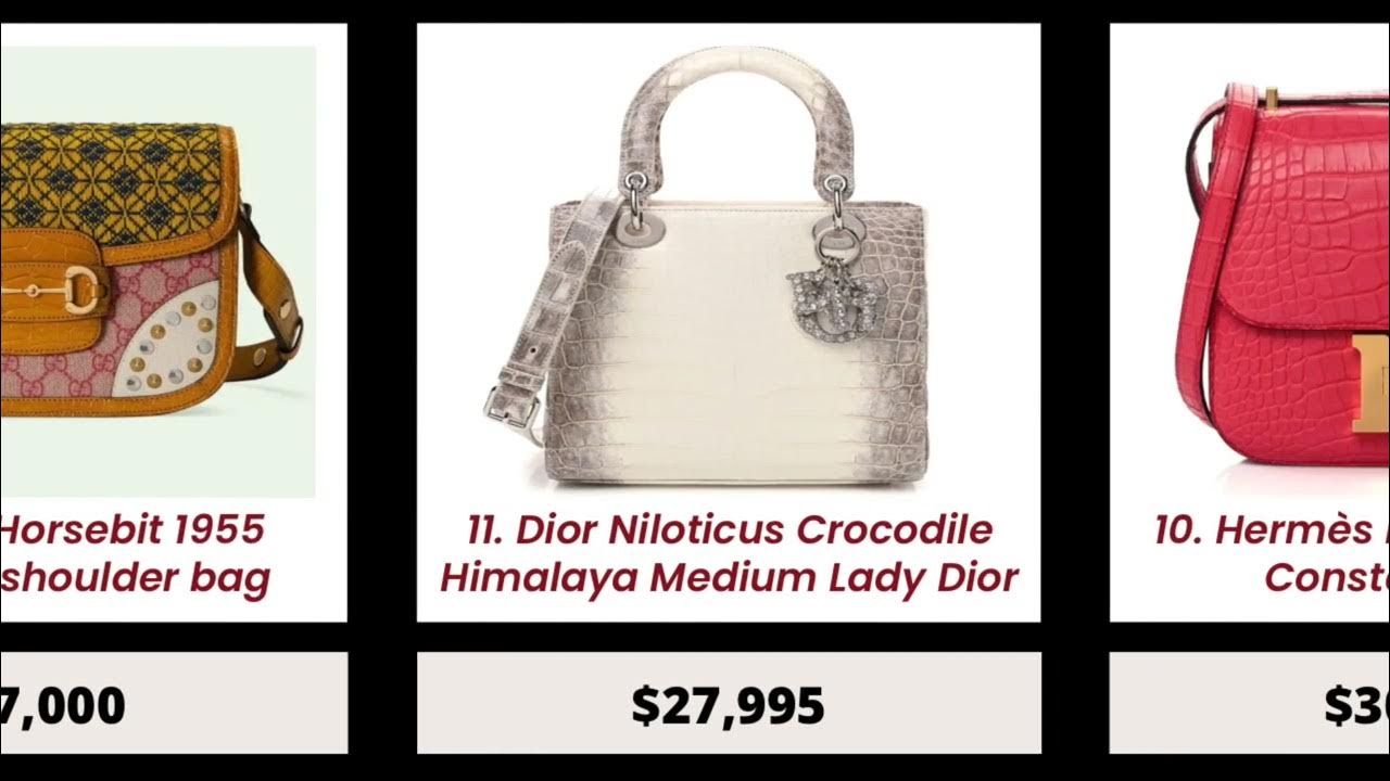 The Most Expensive Designer Bags 2023 YouTube