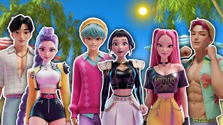 A Fun Day On Vacation Kpop Demon Hunters - Official Music Video