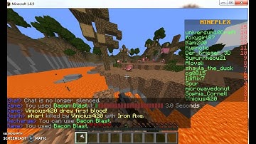 HACKER FOUND ON MINEPLEX BACON BRAWL AGAIn!