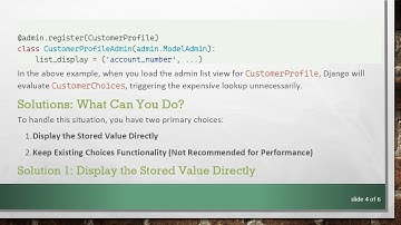 Prevent Django Admin List View from Using Choices Lookup