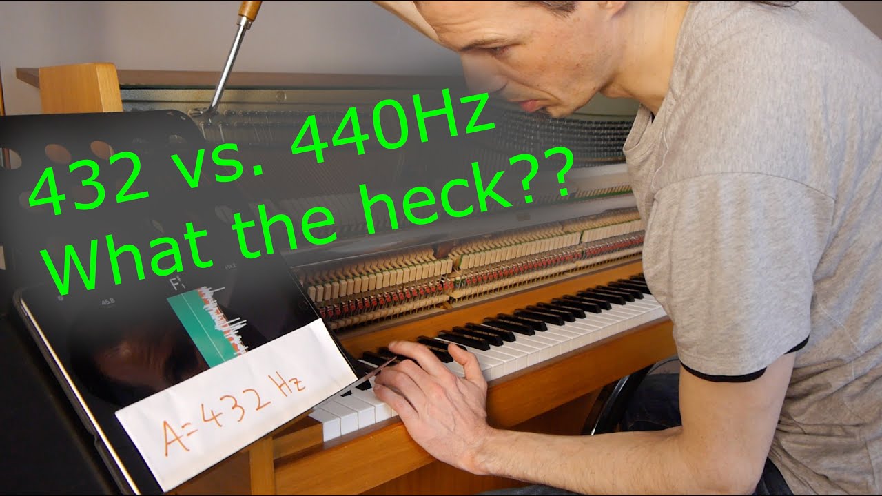 432Hz vs 440Hz on PIANO by physically tuning // 4 songs comparison