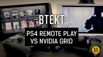 PS4 Remote Play vs Nvidia Grid Beta (Xperia Z3 Tablet Compact vs Nvidia Shield Tablet)
