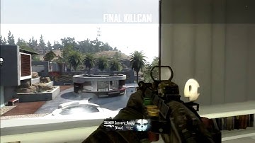 BO2 RAID SUICIDE TRICKSHOT KILLCAM!!