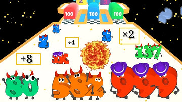 Numbers.io - number race 2048 game walkthrough android, iOS All Levels #numbers.io