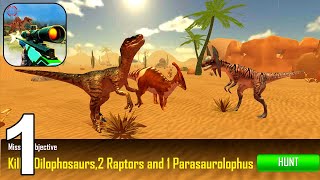 Dinosaur Hunter 2022 Gun Games Android Gameplay Part 1 screenshot 1