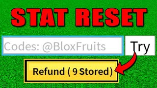 Novo código para resetar status no Blox Fruits: SUBGAMERROBOT_RESET #f