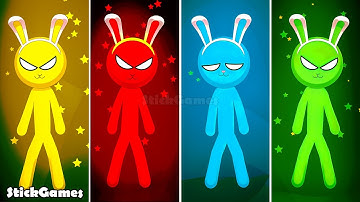 Stickman Party 1 2 3 4 MiniGames - Gameplay Part 4 Tournament Mode, All Mini Games, New Update