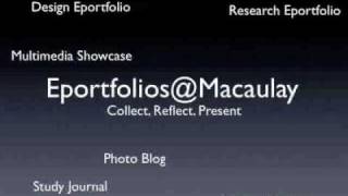Macaulay Eportfolios Intro