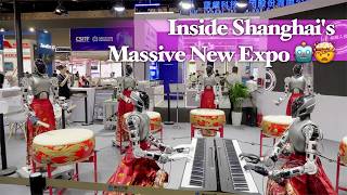 Brain Computer Music Headphones and AI Robots Showcase Future Tech at China Technology Fair