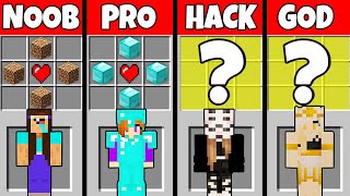 Minecraft Battle: LOVE GIRL CRAFTING CHALLENGE - NOOB vs PRO vs HACKER vs GOD! (Minecraft Animation)