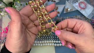 DIY Распаковка: жемчуг, турмалин, и много сокровищ для творчества!