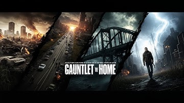 Best-Selling Post-apocalyptic Survival Thriller Audiobook Series| Gauntlet to Home Box Set(Book 1-9)