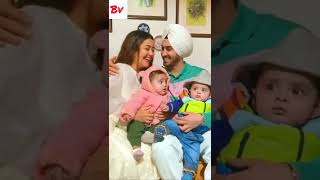 Nehha Kakkar with babies Hubby Rohanpreet Singh cute 😍😘😘 #shorts #youtubeshorts #fyp