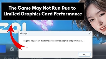 The Game May Not Run Due to Limited Graphics Card Performance | Fix inZOI Graphics card error