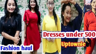 cheapest Fashion haul | uptownie try on haul | Dresses Under 500 | কম দামত সকলো screenshot 3
