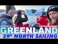 Cruising in greenland sailing prince christian sound 59northsailing onboard sy falken