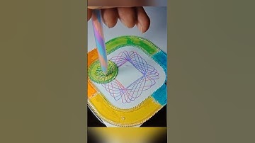 78MD. Perfectly Reversed Spirograph #spirograph #reversevideo #2025