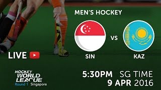 Singapore vs Kazakhstan | 2016 Men Hockey World League Round 1 Singapore vs Kazakhstan | 2016 Men Hockey World League Round 1