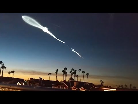 Wideo: Podczas Wystrzeliwania Rakiety Falcon 9 W Kamerę Uderzyło Szybko Lecące UFO - Alternatywny Widok