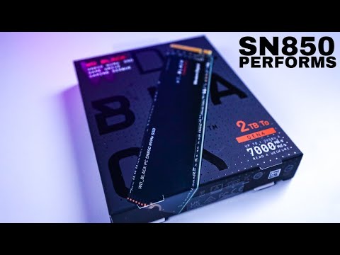 WD Black SN850 NVME SSD 2TB First Impressions