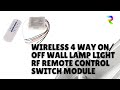 Remote Control Switch - RF Controlled