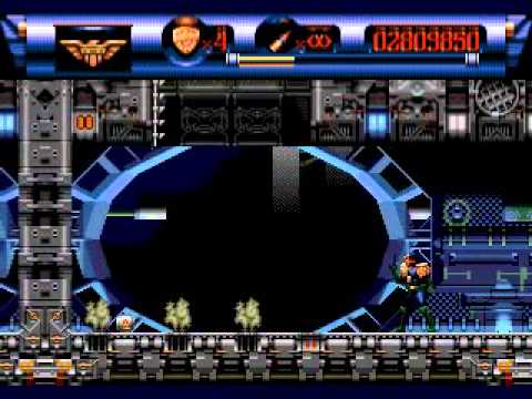 Judge Dredd Sega Mega Drive Genesis Walkthrough 015