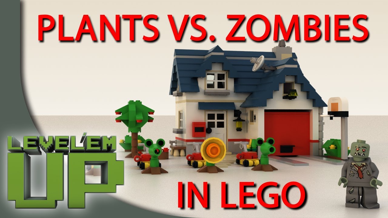Plants Vs Zombies In Lego You You Premium