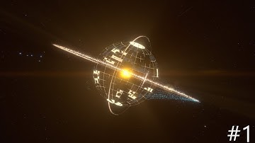 Dyson Sphere Program 2h timelapse in 20min infinite ressource map #1