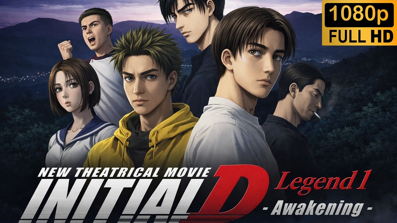 Initial D - Legend 1 - Awakening [JPN][日本語][SUBTITLES][英語字幕]