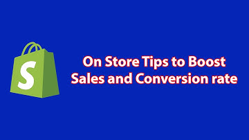 Shopify on store tutorial for increase sales and conversion rate (Full Shopify Tutorial)
