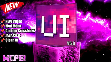 Utility UI Pack V5.0 For Minecraft PE 1.19+!! BEST UI Pack For MCPE 1.19! Best UI Pack For Minecraft